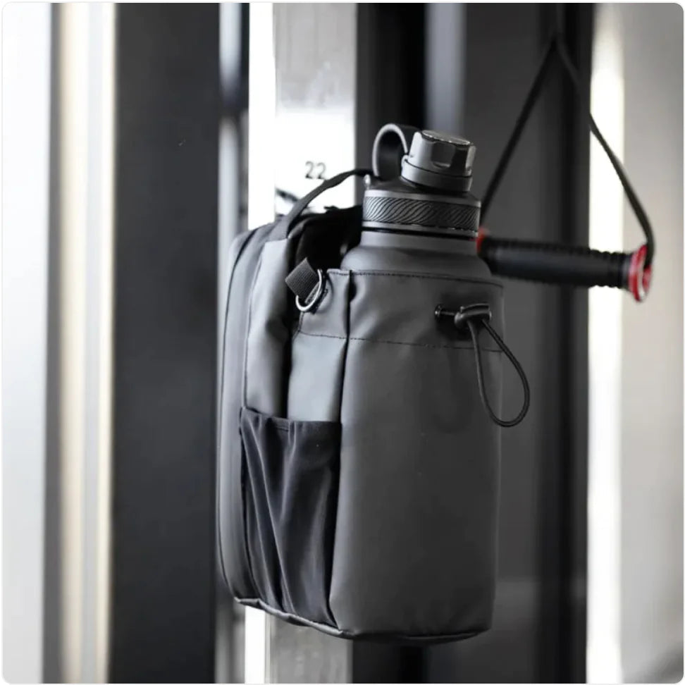 GripMax™ Gym Bag with Bottle Slot